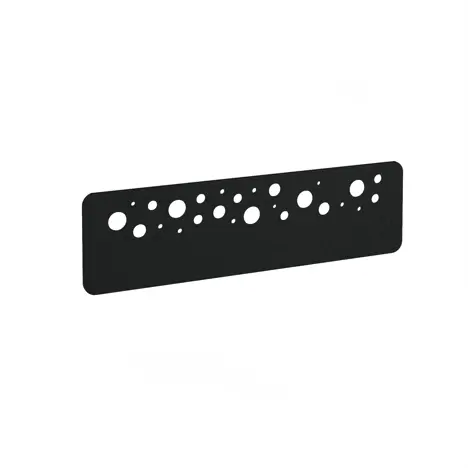 Moon Acoustic Desktop Screen - 1400mm - Black